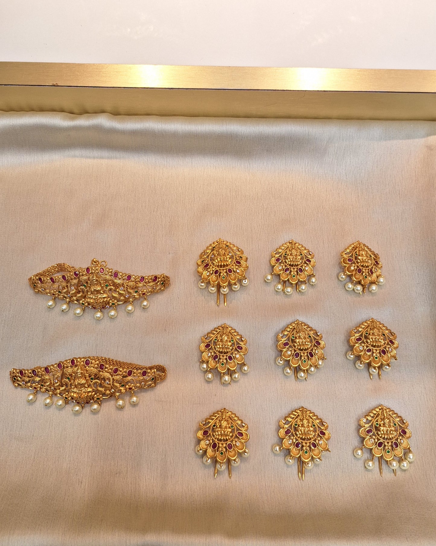Rental Jewelry -Matt Zircon Temple Jewelry
