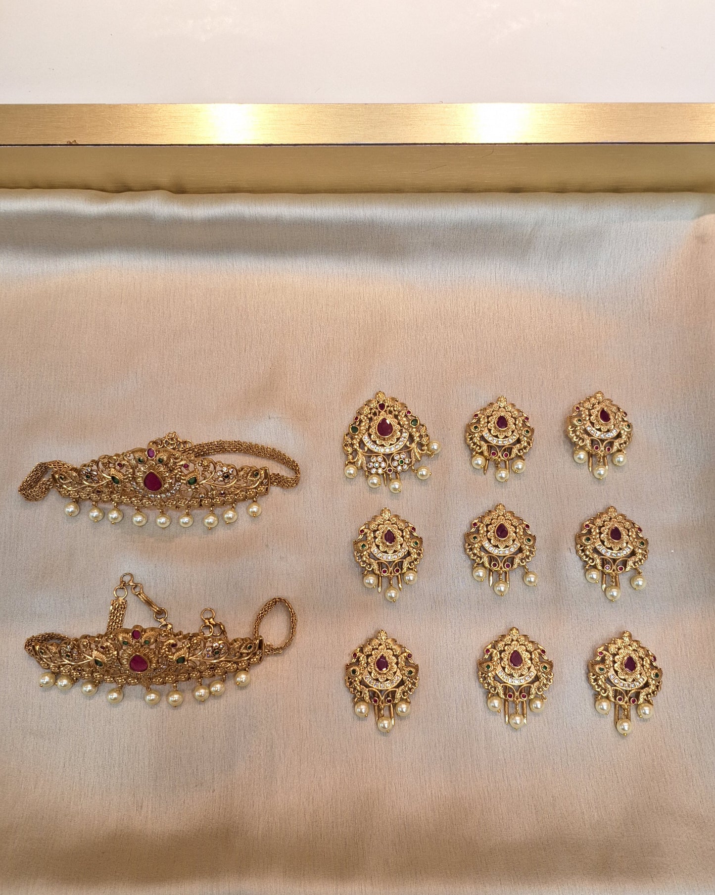 Rental Jewelry - Matt Zircon Bridal Jewelry
