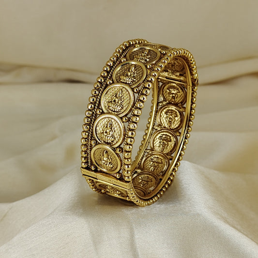 Antique Lakshmi Coin Design Kada